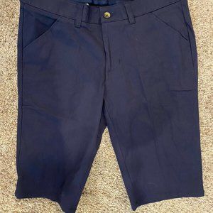 French Toast Girls Bermuda Shorts Navy Blue SZ 6